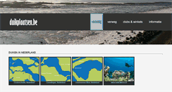 Desktop Screenshot of duikplaatsen.be